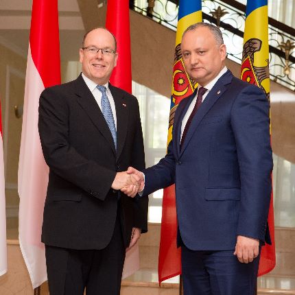 Visite Officielle de S.A.S. le Prince Albert II  en Moldavie - 4 et 5 mai 2017