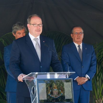 S.A.S. le Prince Albert II à Lisbonne et Madère