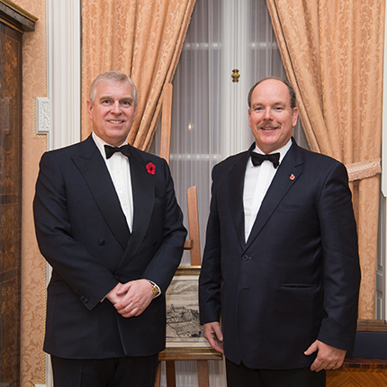 Visite de S.A.R. le Prince Andrew, Duc d'York
