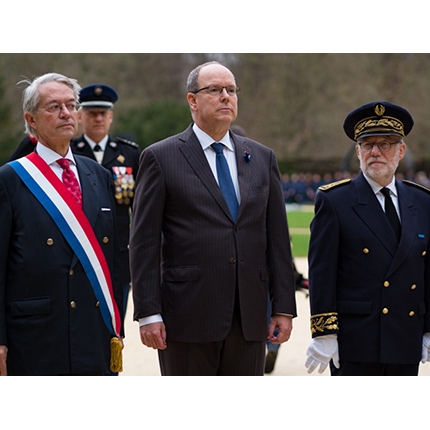 Voyage de S.A.S. le Prince à Rethondes, Péronne et Cormicy
