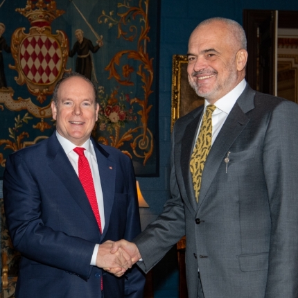 Visite Officielle de S.E. M. Edi Rama, Premier Ministre de la République d'Albanie
