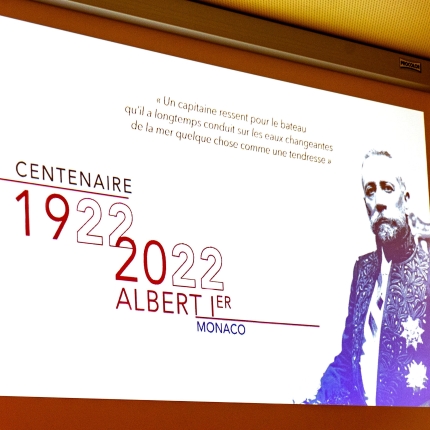 Lancement des commémorations du centenaire de la disparition du Prince Albert Ier de Monaco