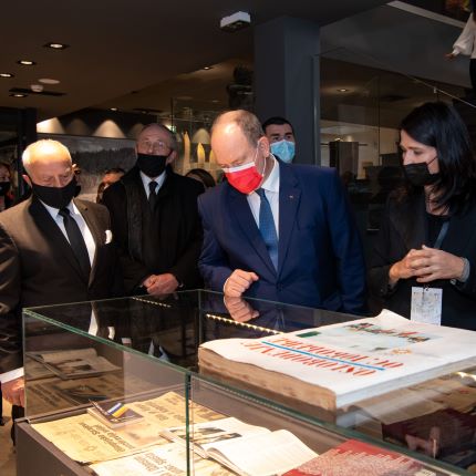 Visite de courtoisie de S.A.S. le Prince Albert II à Sarajevo