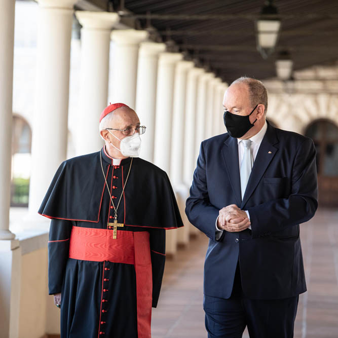 Visite du Cardinal Fernando Filoni
