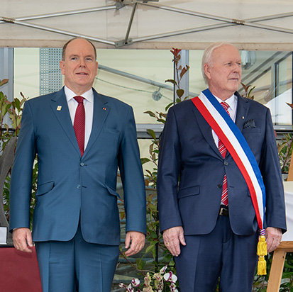 Visite de S.A.S. le Prince dans l'Allier et le Puy-de-Dôme