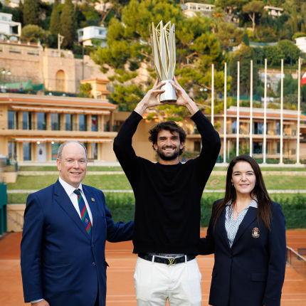 Retour en Principauté de Valentin Vacherot après son titre en Masters 1000 de Shangai