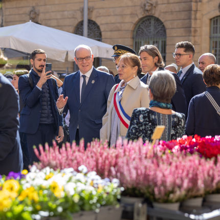 Visit by H.S.H. Prince Albert II to Aix-en-Provence 