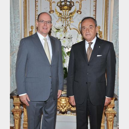 Remise des lettres de créance de S.E. M. Franco MISTRETTA Ambassadeur Extraordinaire et...