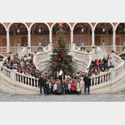 L'arbre de Noël du Palais Princier