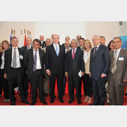 S.A.S. le Prince a participé à la Conférence internationale sur  la prévention des risques...