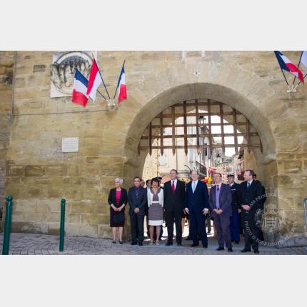 Déplacement de S.A.S. le Prince dans l'ancien duché de Valentinois