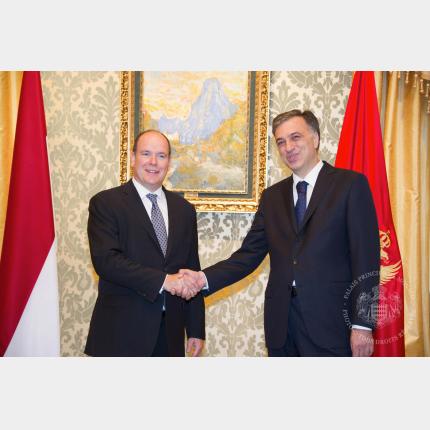 Visite officielle de S.A.S. le Prince Albert II de Monaco au Monténégro