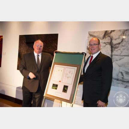 Déplacement de S.A.S. le Prince Albert II à Saint Louis dans le Missouri