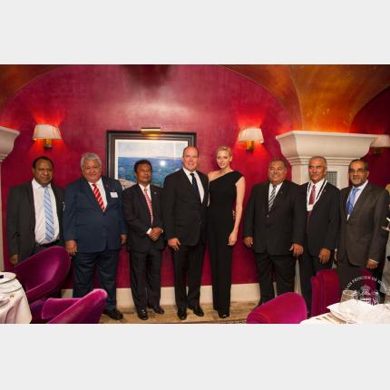 Dîner organisé dans le cadre du 20ème anniversaire de l'adhésion de la Principauté à l'ONU