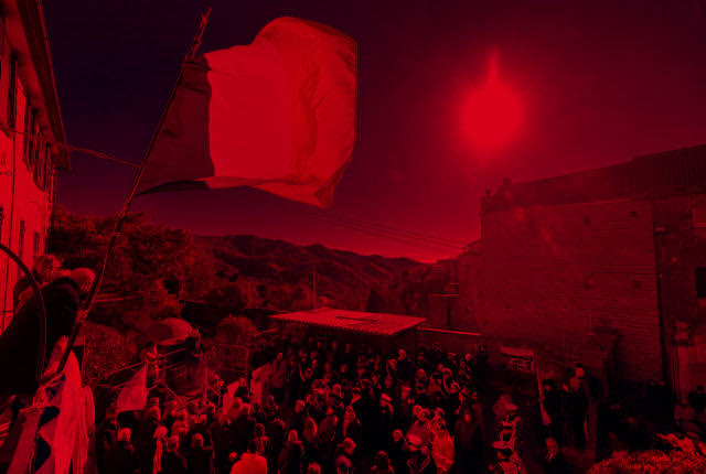 Visite de S.A.S. le Prince à Stella et Andora en Italie 